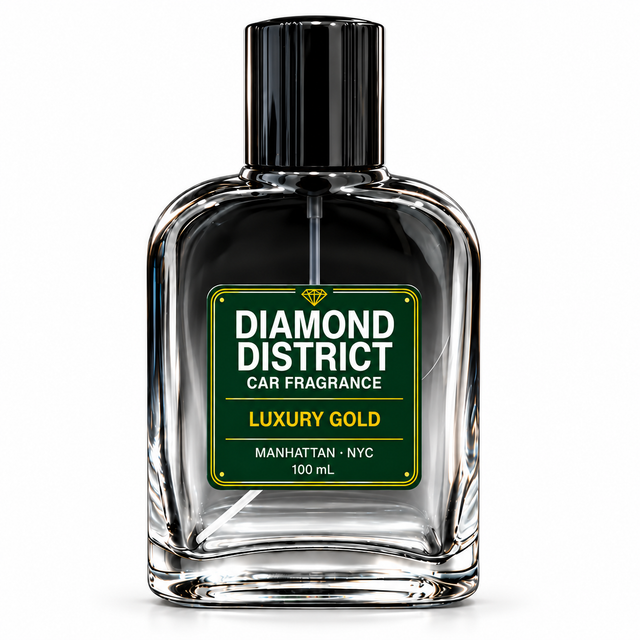 Diamond District, presentación de 100 ml con etiqueta de su línea